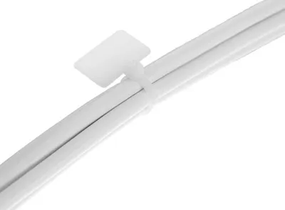 Produktbild von InLine® Kabelbinder mit Markierfeld aussen, Länge 200mm, Breite 2,5mm, 100 Stück