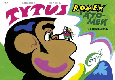 Productafbeelding van Tytus haalt een onvoldoende voor aardrijkskunde. Tytus, Romek en A'Tomek. Boek 7, editie 2026