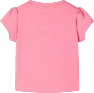 Immagine prodotto di Maglietta da Bambina Rosa Fluo Brillante 92