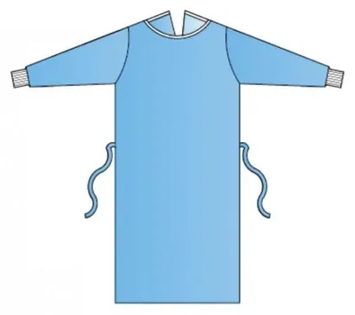 Chirurgischer Stahl, steril, 50 g/m², Größe M, 120 cm, 30 St.