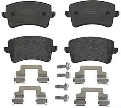 Image de Jeu de plaquettes de frein à disque Brembo, essieu arrière P 85 100