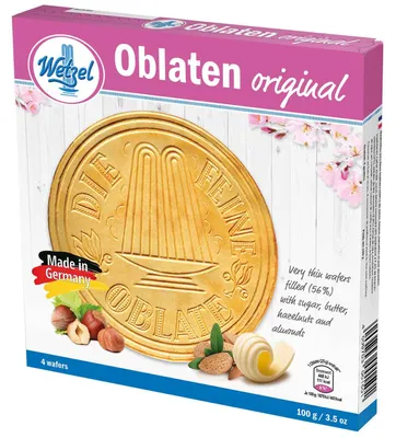 Produktbild von Wetzel Oblaten Original 4er