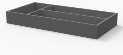 Immagine prodotto di Sanipa, sistema di suddivisione interna per mobili sotto lavabo, contenitore grande, 40 cm