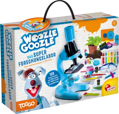 Obrázek produktu pro Lisciani DE89338WG - Woozle Goozle Super výzkumný laboratorní mikroskop Biologický výzkumný mikroskop
