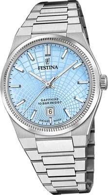 Produktbild von Festina Herrenuhr Swiss Made Armbanduhr Edelstahl silber D2UF20051/3