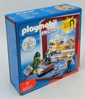 Produktbild von PLAYMOBIL 4337 Micro Welt Hafen
