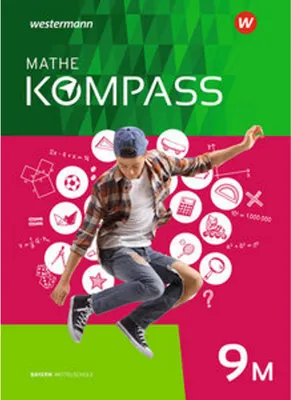 Immagine prodotto di Mathe Kompass 9 M. Schulbuch. Für Bayern