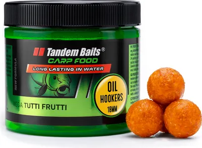 Produktbild von Tandem Baits Carp Food Perfection Oil Hookers, Karpfenfutter, Karpfen Angeln, Köder zum Große-Fische-Angeln, Karpfenzubehör für Profis & Hobby-Angler, Angelfutter
