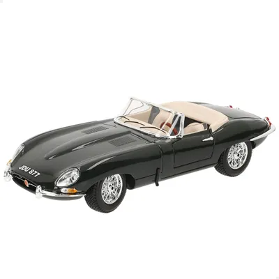Produktbild von Bburago Jaguar E-type Cabrio 1961 1:18 Auto    One Size