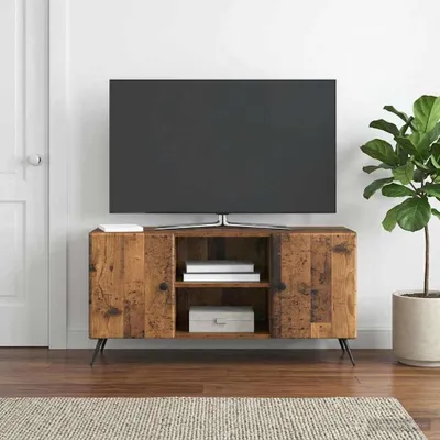Obrázok produktu pre Maison Exclusive – TV skrinka z recyklovaného dreva 102 x 34,5 x 50 cm, drevotrieska