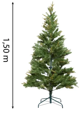Produktbild von Idena Weihnachtsbaum mit 150 LED 8h Timer 150cm
