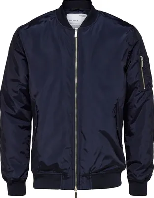 Image de Selected Archive Bomber Jacket bleu - Grand L