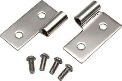 Produktbild von Türhalteset unten Edelstahl Jeep CJ + Wrangler YJ + TJ
