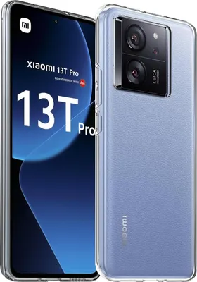 A clear protective case is shown on a smartphone, with the smartphone's screen displaying promotional text.
