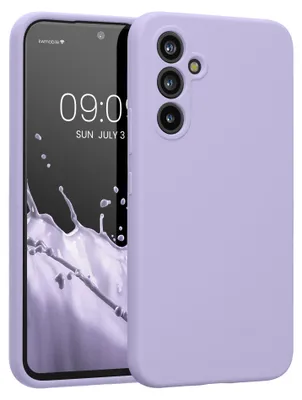 Produktbild von kwmobile Hülle kompatibel mit Samsung Galaxy A54 5G - Hülle Silikon gummiert - Handyhülle - Handy Case in Lavendel