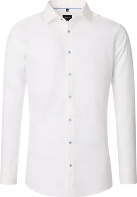 Produktbild von VENTI Herren Businesshemd Langarm Kent Modern-Fit Popeline Creme 45