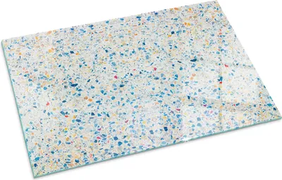 Produktbild von Abstraktes Texturmuster – Glasbodenplatte für – Kaminofen – Kaminplatte Glas – Schutzglas – Funkenschutzplatte –Glasbodenplatte Feuerfeste – Hitzeschutzplatte – Bodenschutz aus Glas – 100x70 cm