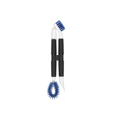 Image de sET de 2 brosses de cuisine Brosse à vaisselle Brosse de nettoyage Brosse à vaisselle