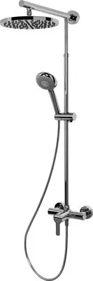 Produktbild von Duschsäule inkl. Einhebelmischer Schulte Classic rund chrom D9620 02