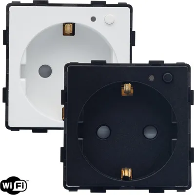 Produktbild von Schuko Stecker Wifi Typ F Weiß