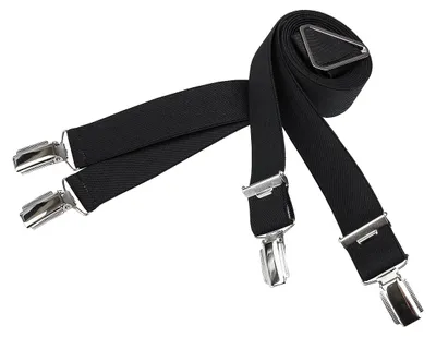 Produktbild von Übergrößen Hosenträger schwarz X-Form Lindenmann