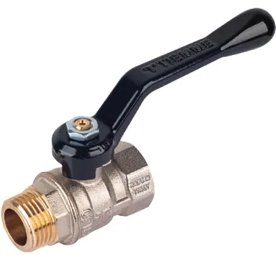Produktbild von Kugelventil, Durchgangsdesign, M-F, Aluminiumhebel, Tiemme, 1", Pn 25