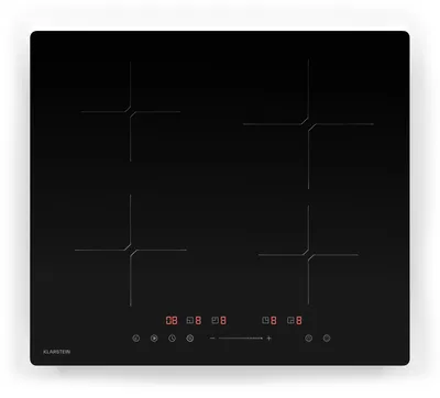 Produktbild von Klarstein PowerGlide Induktionskochfeld - 4-Zonen Induktionsherd, 7800 W Power Boost, 9 Heizstufen, SenseControl, Timer & Kindersicherung, 60 cm Elegantes Design