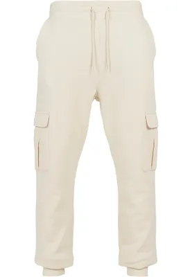 Produktbild von Urban Classics - Cargo Fleece Sweatpants whitesand - L