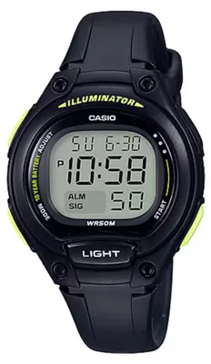 Produktbild von Casio Collection Uhr | Digital Stoppfunktion Resin LW-203-1BVEF