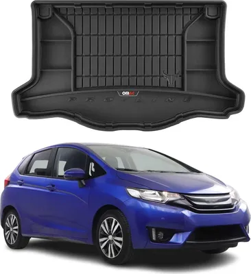 Image de Tapis de Coffre pour Honda Jazz 2013-2018 TPE Noir