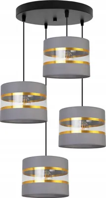 Obrázek produktu pro Moderní závěsné svítidlo stropní lustr s látkovým stínidlem