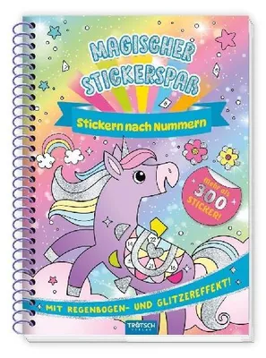 Produktbild von Trötsch Beschäftigungsbuch Stickerbuch Magischer Stickerspaß