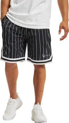 Immagine prodotto di Pantaloncini da uomo piccoli Signature in mesh gessato nero/bianco - M