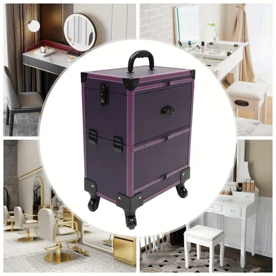 Immagine prodotto di Custodia per trucchi - Valigetta da trucco - Custodia per cosmetici - Beauty case - Trolley - Materiale resistente