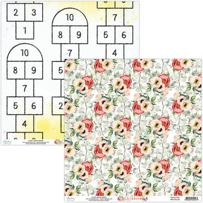 Image de MINTAY 30x30cm double face Scrapbooking Craft Papier 240g, Childhood 05
