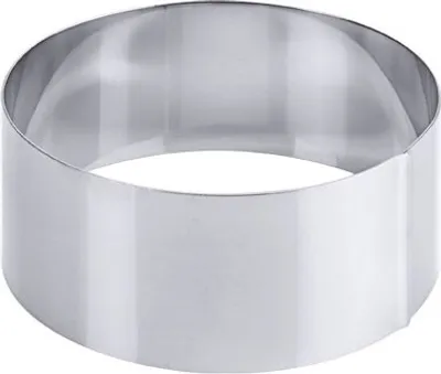 Zdjęcie produktu dla Obręcz do ciasta, forma do ciasta, stal nierdzewna, Ø 12-20 cm, zwężana krawędź: 14 cm Wariant: 14 cm
