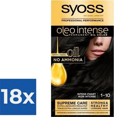 Immagine prodotto di Tinta per capelli Nero intenso 115 ml