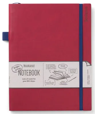Zdjęcie produktu dla Notatnik Bookaroo Journal duży bordowy