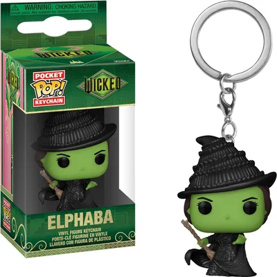 Produktbild von Wicked - Elphaba Schlüsselanhänger Funko Pocket POP! Keychain