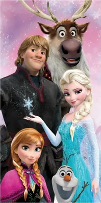Obrázek produktu pro Osuška Frozen Family 04 70x140 cm