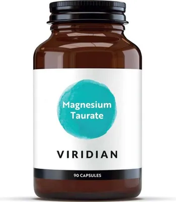 Productafbeelding van Viridian Magnesium Taurinaat, 90 capsules (Magnesium Taurinaat)