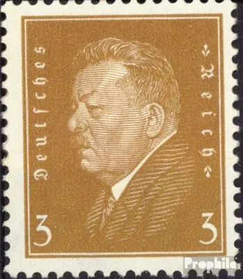 Produktbild von Briefmarken Deutsches Reich 1928 Mi 410 postfrisch Reichspräsidenten