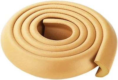Image de Cornière de sécurité pour bébé - Sécurité enfants - Mousse NBR - 2 mètres - Jaune foncé