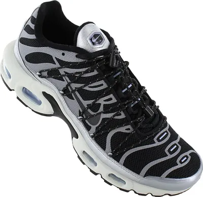 Obrázek produktu pro Nike Air Max Plus TN (W) – Lace Toggle – dámské boty černé a stříbrné FD0799-001, EU 36,5, US 6