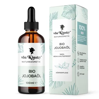 Produktbild von VON KINSKY Bio Jojobaöl rein für Haut und Haare