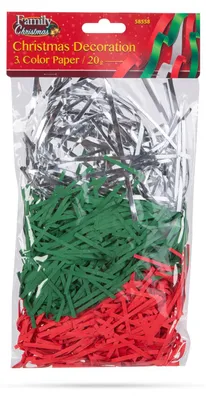 Obrázok produktu pre Vianočná dekorácia - 3 farebný papier - 20 g