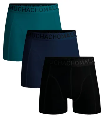Productafbeelding van Muchachomalo heren boxershorts – 3-pack – Microvezel & stretch – Lichte sportondergoed – Maat S - U-MICROFIB1010-185