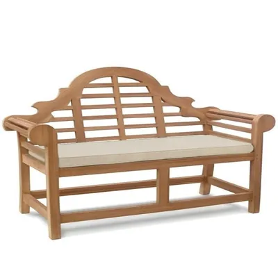 Produktbild von Teako Design Bankauflage Caserta 170x47x5 cm wetterfest Creme