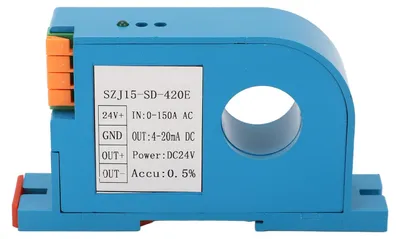 Immagine prodotto di Trasmettitore di corrente AC, trasformatore monofase ad alta precisione, sensore, convertitore, controllo PLC
