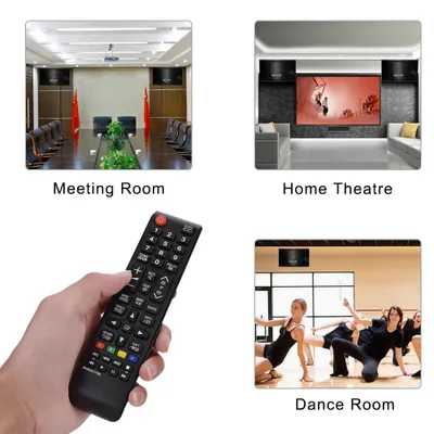 Obrázek produktu pro Dálkový ovladač pro Samsung, Dálkový ovladač, Dálkový ovladač na výměnu, Univerzální dálkový ovladač, Dálkový ovladač pro Samsung Smart TV, Dálkový ovladač BN59-01175N pro Samsung
